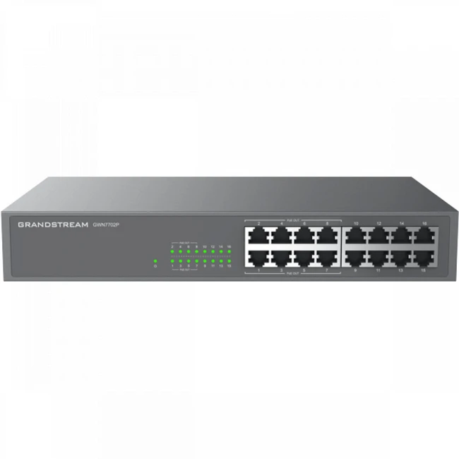 Коммутатор Grandstream GWN7702P (1000 Base-T (1000 мбит/с))