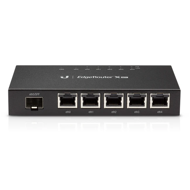 Маршрутизатор Ubiquiti ER-X-SFP 10/100/1000 Base-TX (1000 мбит/с)