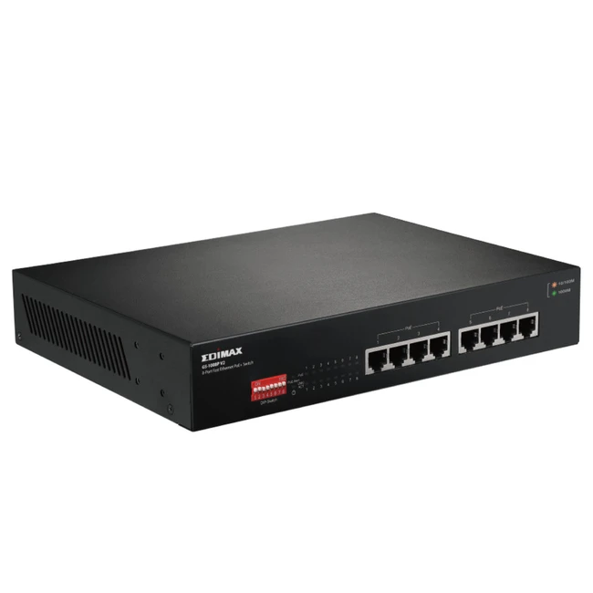 Коммутатор Edimax GS-1008P v2 1000 Base-TX (1000 мбит/с)