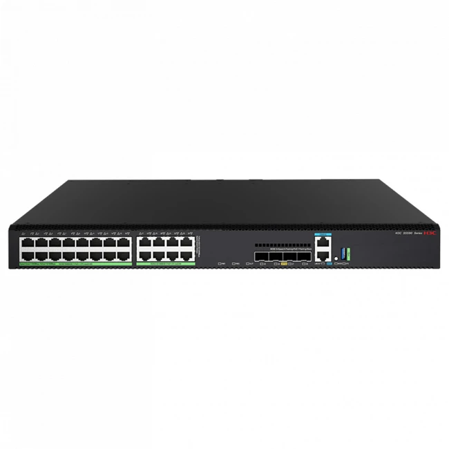 Коммутатор H3C S5590-24UXM4YC-EI LS-5590-24UXM4YC-EI-GL (16 GBase-T (16000 мбит/с), 4 SFP порта)