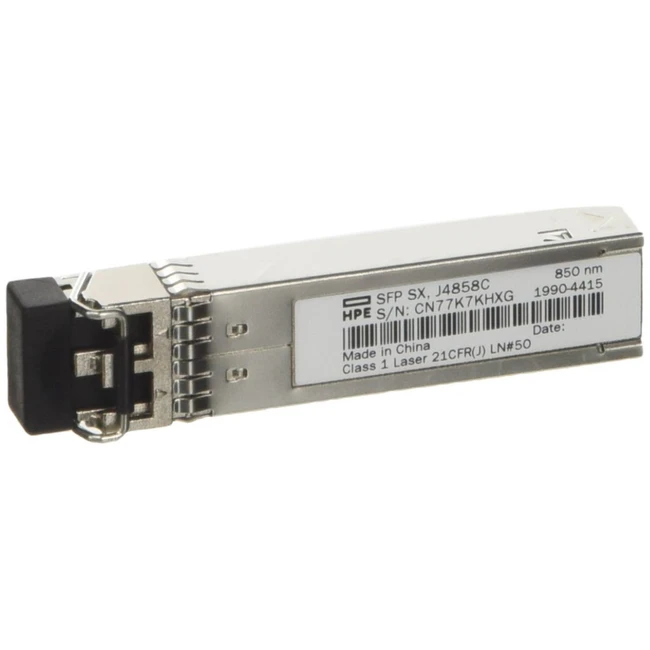 Модуль HPE 1G SFP LC SX 500m OM2 MMF Transceiver J4858D (SFP модуль)