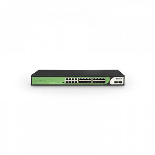 Коммутатор BDCOM S1500-24P2G2S (1000 Base-T (1000 мбит/с), 2 SFP порта)