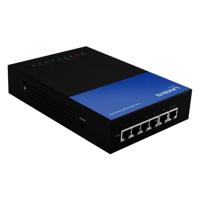 Маршрутизатор Linksys LRT224-eu 10/100/1000 Base-TX (1000 мбит/с)