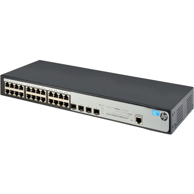 Коммутатор HPE OfficeConnect 1920, 24G JG924A (1000 Base-TX (1000 мбит/с), 4 SFP порта)