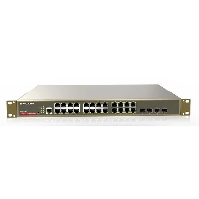 Коммутатор IP-COM G3224P 1000 Base-TX (1000 мбит/с), 4 SFP порта