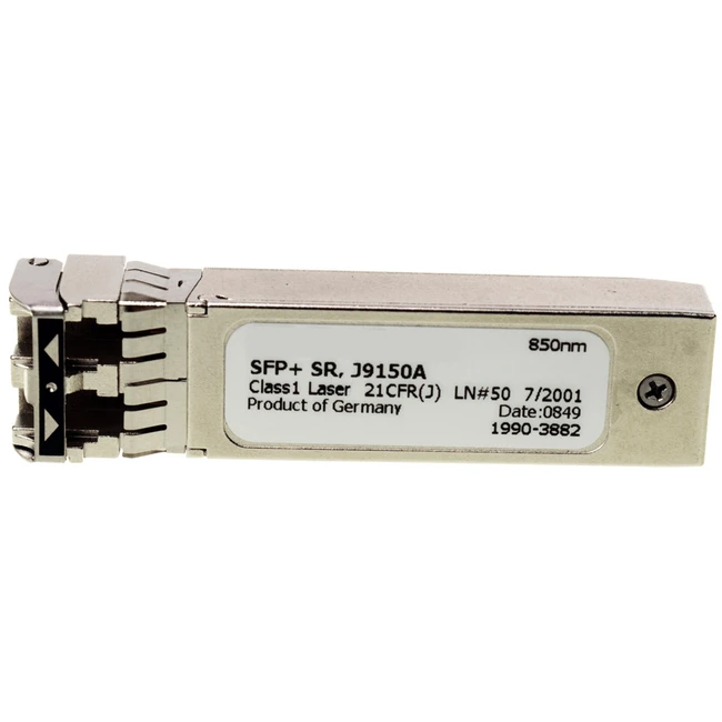 Модуль HPE 10G SFP+ LC SR 300m OM3 MMF Transceiver J9150D (SFP+ модуль)