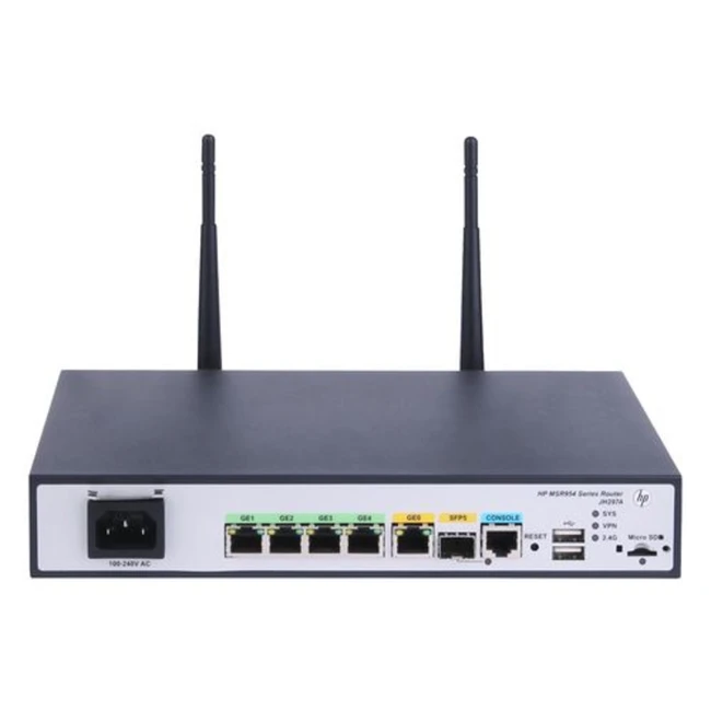 Маршрутизатор HPE MSR954-W JH297A 10/100/1000 Base-TX (1000 мбит/с)