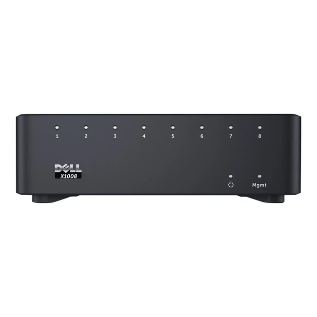 Коммутатор Dell Networking X1008P 210-AEIR (1000 Base-TX (1000 мбит/с))