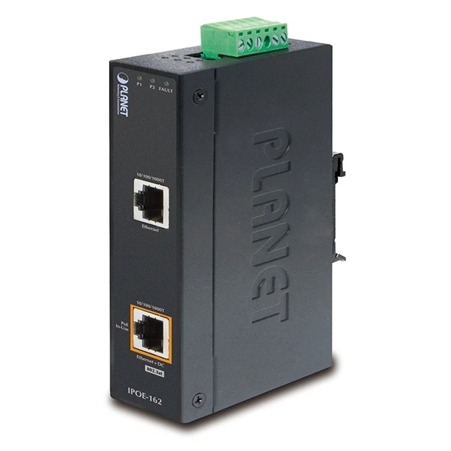 PoE инжектор Planet IPOE-162 (1 порт, 60 Вт)