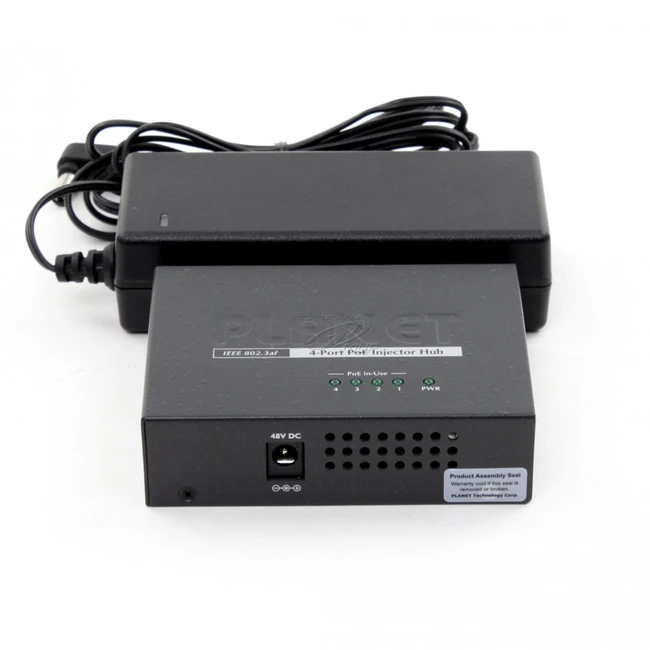 PoE инжектор Planet POE-400 (1 порт, 90 Вт)