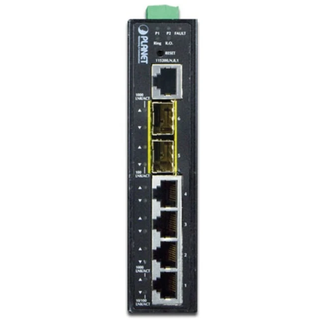 Коммутатор Planet IGS-5225-4T2S 1000 Base-TX (1000 мбит/с), 2 SFP порта