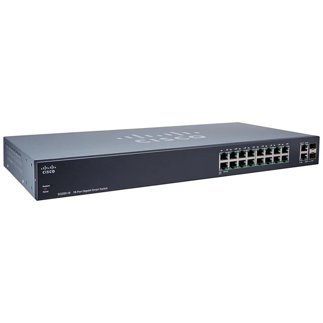 Коммутатор Cisco Small Business SG200-18 SLM2016T-EU 1000 Base-TX (1000 мбит/с)