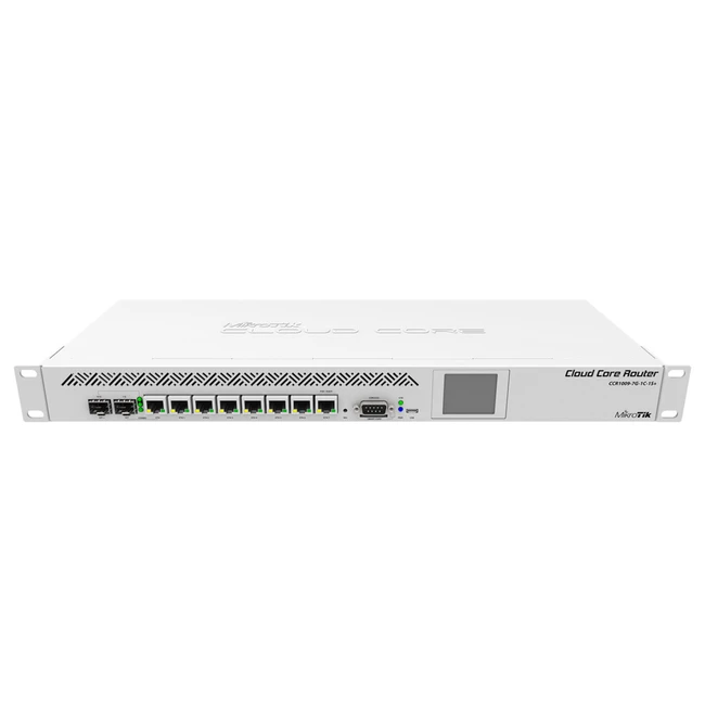 Маршрутизатор Mikrotik CCR1009-7G-1C-1S+ 10/100/1000 Base-TX (1000 мбит/с)