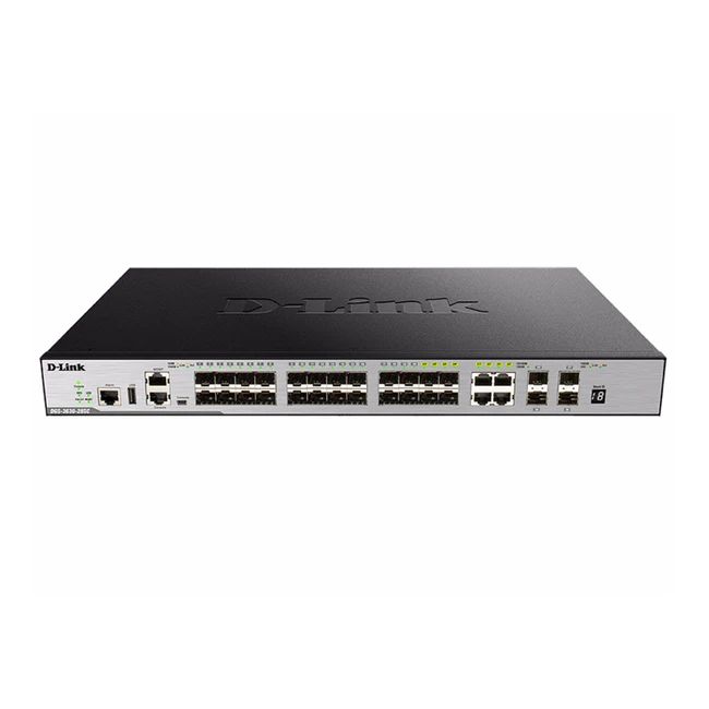Коммутатор D-link DGS-3630-28SC DGS-3630-28SC/A1AMI (24 SFP порта)