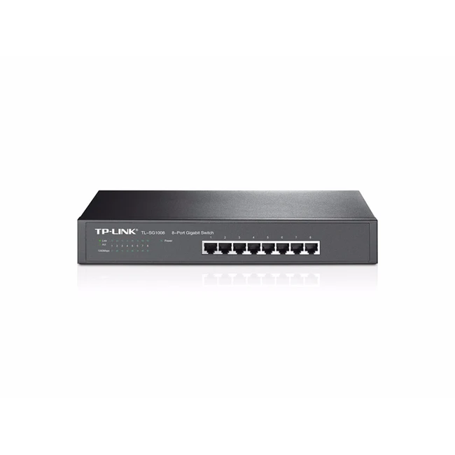 Коммутатор TP-Link TL-SG1008 1000 Base-TX (1000 мбит/с)