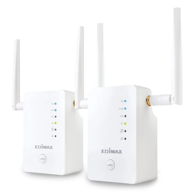Усилитель сигнала Wi-Fi Edimax RE11 (10/100 Base-TX (100 мбит/с), Wi-Fi 4 (802.11b /g / n), с внешней антенной)
