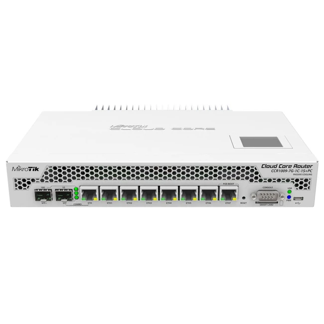 Маршрутизатор Mikrotik CCR1009-7G-1C-1S+PC 10/100/1000 Base-TX (1000 мбит/с)