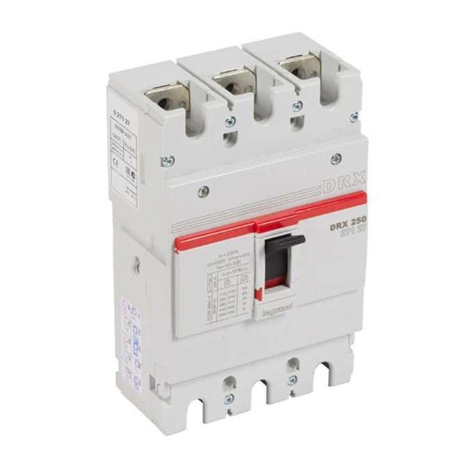 Рубильник Legrand DRX250 MT 200A 3П 36KA 027127