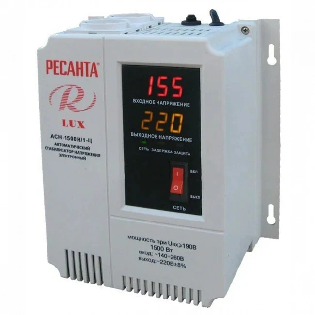 Стабилизатор Ресанта АСН-1500Н/1-Ц 63/6/20 (50 Гц)