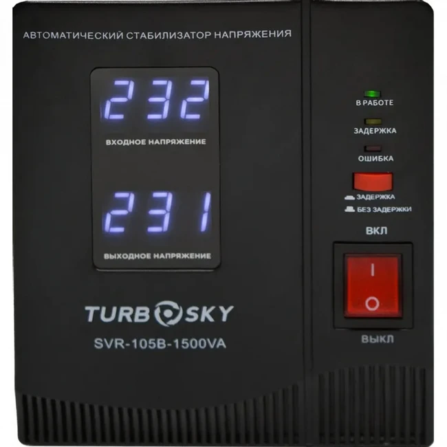 TURBOSKY Стабилизатор напряжения AVR-1500VA