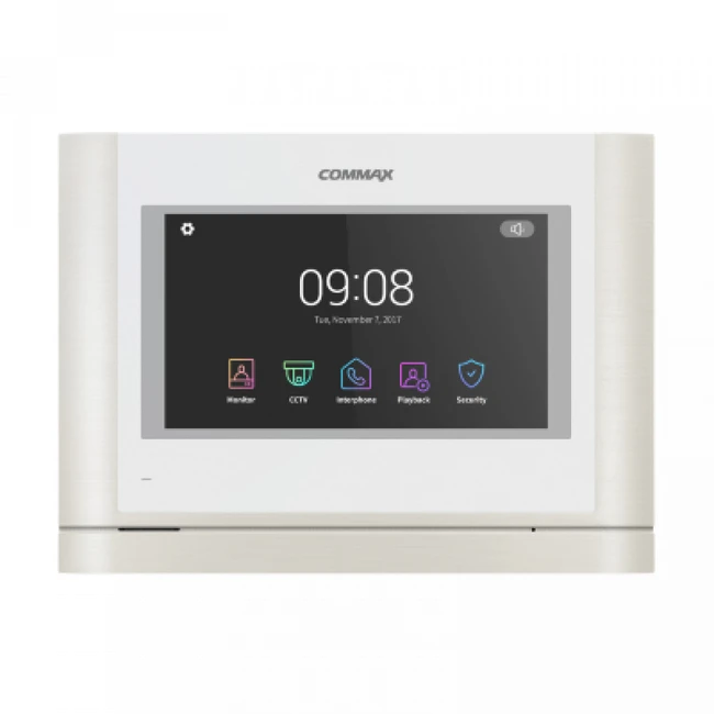 Домофонная система Commax CDV-704MF CDV-704MF(WHI) (Абонентский блок домофона)
