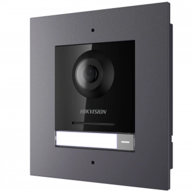 Панель доступа и вызова Hikvision Врезная 2 Мп IP вызывная панель DS-KD8003-IME1/FLUSH