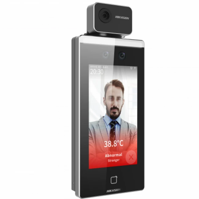 Hikvision терминал распознавания лиц с измерением температуры DS-K1TA70MI-T