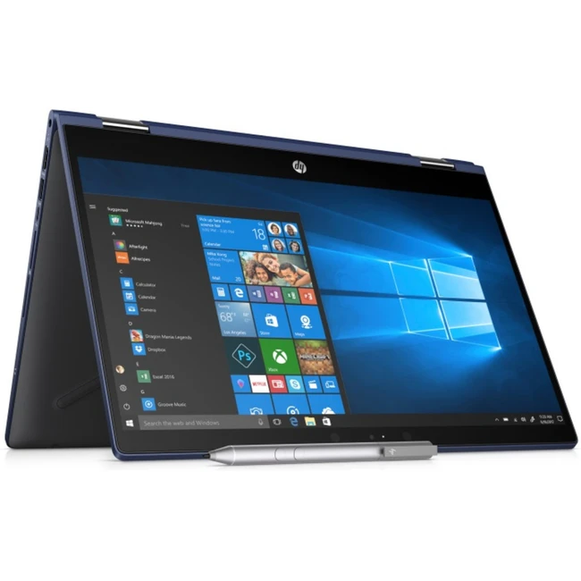 Ноутбук HP Pavilion x360 14-cd1015ur 5SU62EA (14 ", FHD 1920x1080 (16:9), Core i5, 8 Гб, HDD и SSD, 128 ГБ, nVidia GeForce MX130)