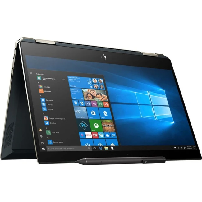 Ноутбук HP Spectre x360 15-df0038ur 5MN88EA (15.6 ", 4K Ultra HD 3840x2160 (16:9), Core i7, 16 Гб, SSD, 1 ТБ, nVidia GeForce GTX 1050 Ti)