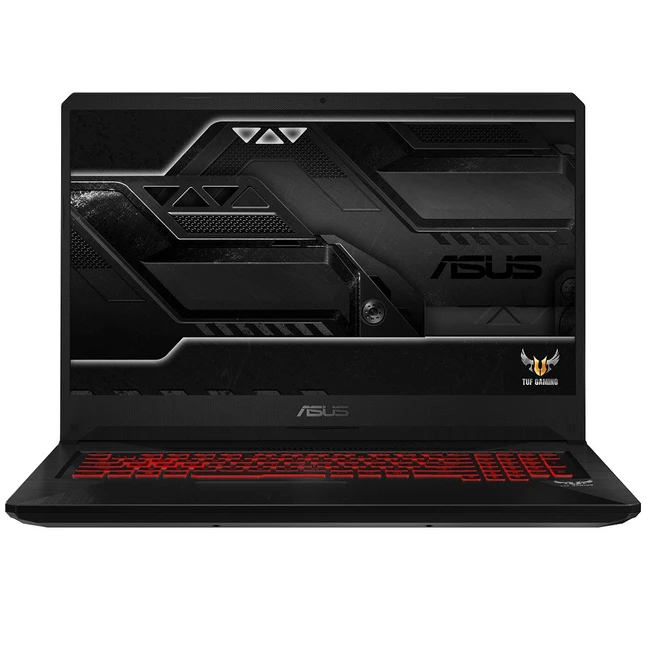 Ноутбук Asus TUF Gaming FX705GD-EW218 90NR0112-M05030 (17.3 ", FHD 1920x1080 (16:9), Core i7, 8 Гб, HDD и SSD, 256 ГБ, nVidia GeForce GTX 1050)