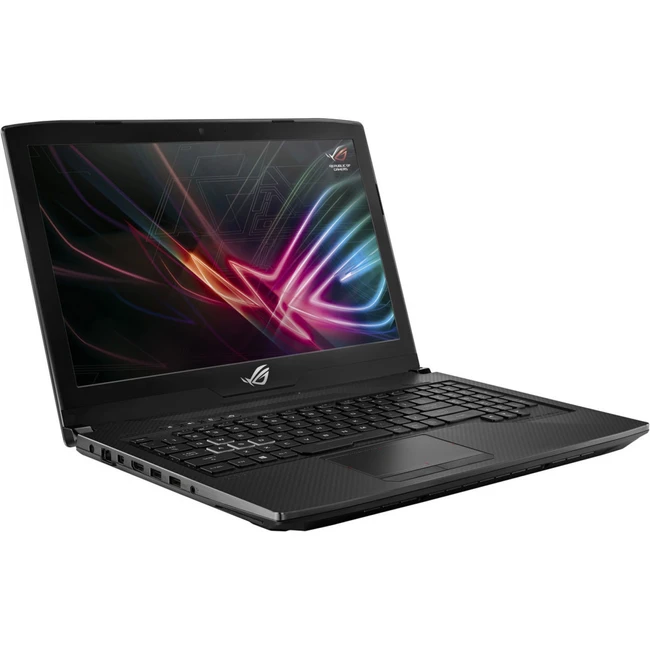 Ноутбук Asus ROG Strix GL703GE-EE197 90NR00D1-M04510 (17.3 ", FHD 1920x1080 (16:9), Core i7, 8 Гб, HDD и SSD, 256 ГБ, nVidia GeForce GTX 1050 Ti)