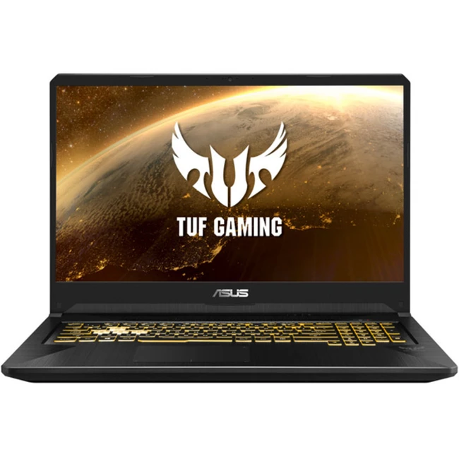 Ноутбук Asus FX705GE-EW240T 90NR00Z1-M05540 (17.3 ", FHD 1920x1080 (16:9), Core i5, 16 Гб, HDD и SSD, 256 ГБ, nVidia GeForce GTX 1050 Ti)