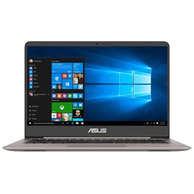 Ноутбук Asus ZenBook RX410UF-GV195R (14 ", FHD 1920x1080 (16:9), Core i5, 8 Гб, HDD и SSD, 256 ГБ, nVidia GeForce MX130)