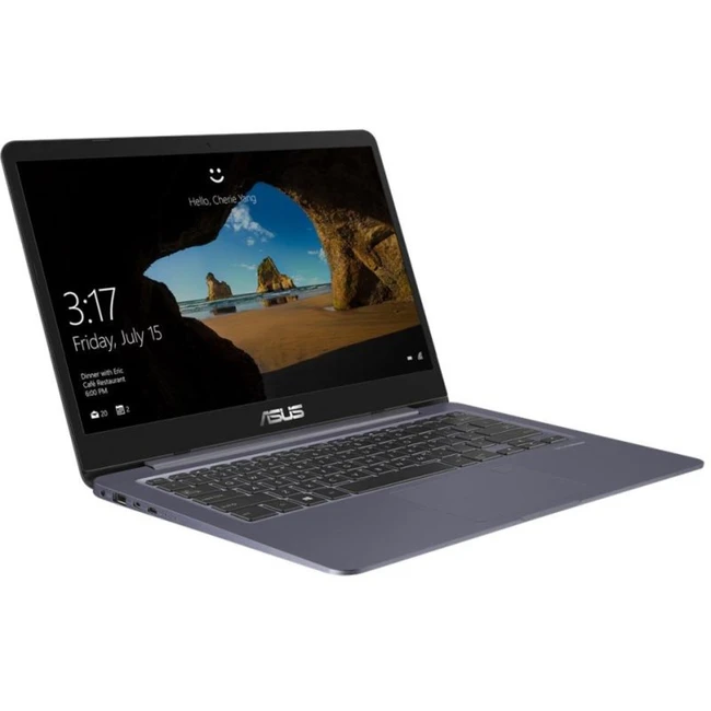 Ноутбук Asus S406UA-BV416T 90NB0FX2-M09450 (14 ", HD 1366x768 (16:9), Core i3, 4 Гб, 256 ГБ, Intel HD Graphics, Windows 10 Home)