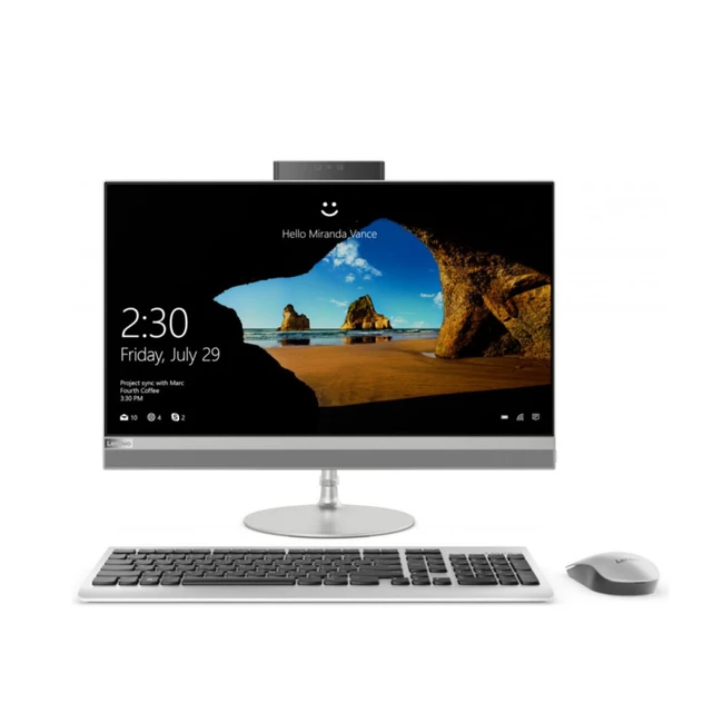 Моноблок Lenovo IdeaCentre 520-24ICB F0DJ009TRK (23.8 ", Intel, Core i5, 8400T, 1.7 ГГц, 8 Гб, HDD и SSD, 1 Тб, 128 Гб)