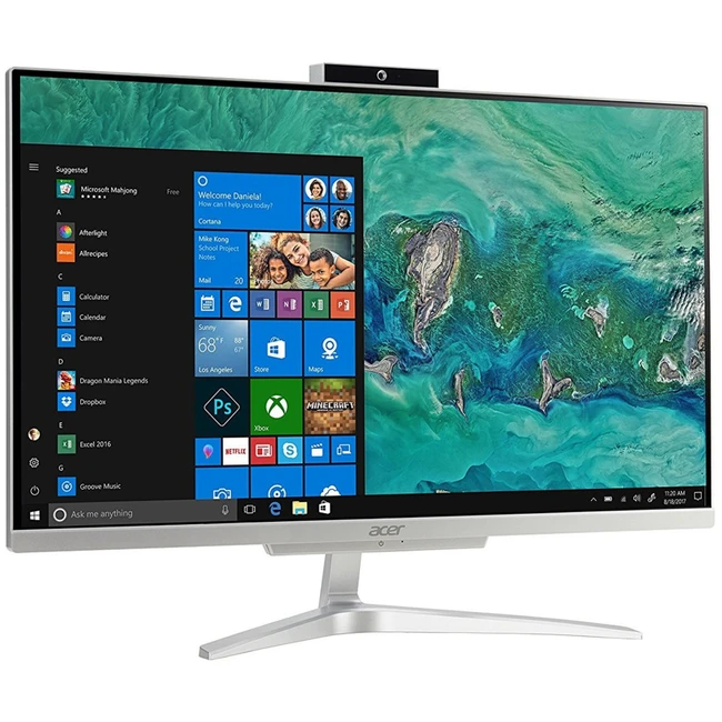 Моноблок Acer Aspire C24-865 DQ.BBUER.013 (23.8 ", Core i5, 8250U, 1.6 ГГц, 8 Гб, HDD и SSD, 1 Тб, 128 Гб)