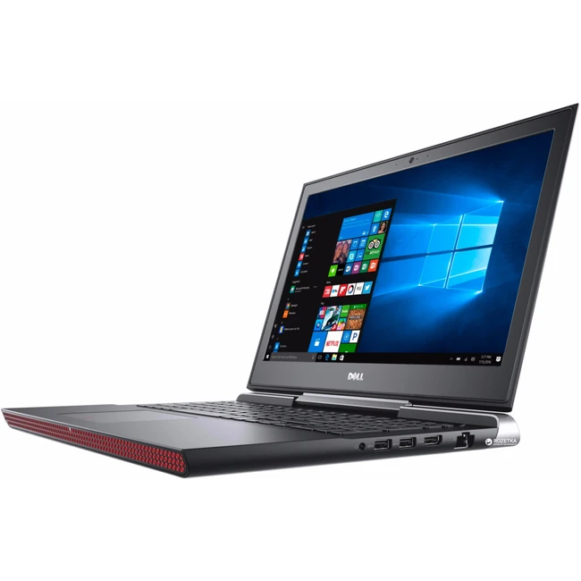 Ноутбук Dell Inspiron 7567 7567-9323 (15.6 ", FHD 1920x1080 (16:9), Core i7, 16 Гб, HDD и SSD, 128 ГБ, nVidia GeForce GTX 1050 Ti)