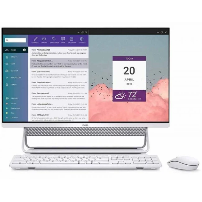 Моноблок Dell Inspiron 7790 AiO 7790-4063 (27 ", Intel, Core i7, 10510U, 1.8 ГГц, 16 Гб, HDD и SSD, 1 Тб, 256 Гб)