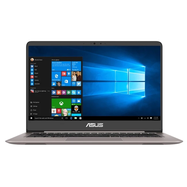 Ноутбук Asus ZenBook UX410UA-GV445T 90NB0DL1-M14820 (14 ", FHD 1920x1080 (16:9), Core i5, 8 Гб, SSD, 256 ГБ)