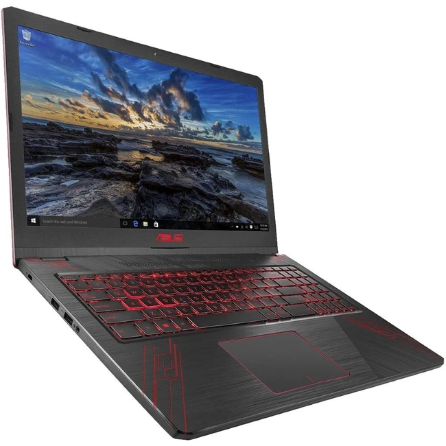 Ноутбук Asus FX570UD-DM191T 90NB0IX1-M02510 (15.6 ", FHD 1920x1080 (16:9), Core i7, 8 Гб, HDD, nVidia GeForce GTX 1050)