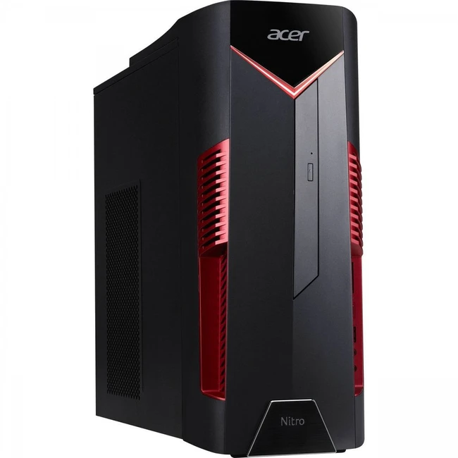 Персональный компьютер Acer Nitro N50-600 DG.E0HMC.02N (Core i5, 9400F, 2.9 ГГц, 16 Гб, DDR4-2666, HDD и SSD, Linux)