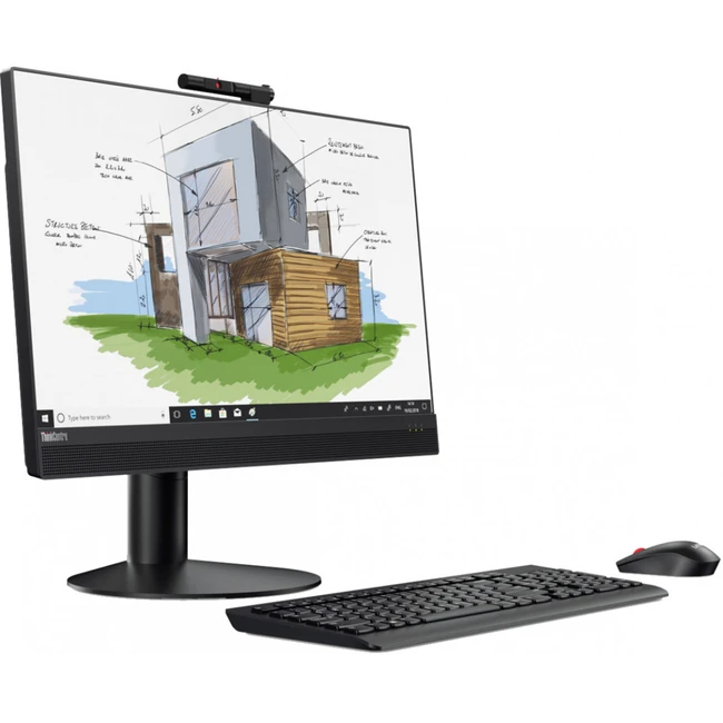 Моноблок Lenovo ThinkCentre M920z AiO 10S7S02L00 (23.8 ", Intel, Pentium, G5400, 3.7 ГГц, 4 Гб, HDD, 500 Гб)