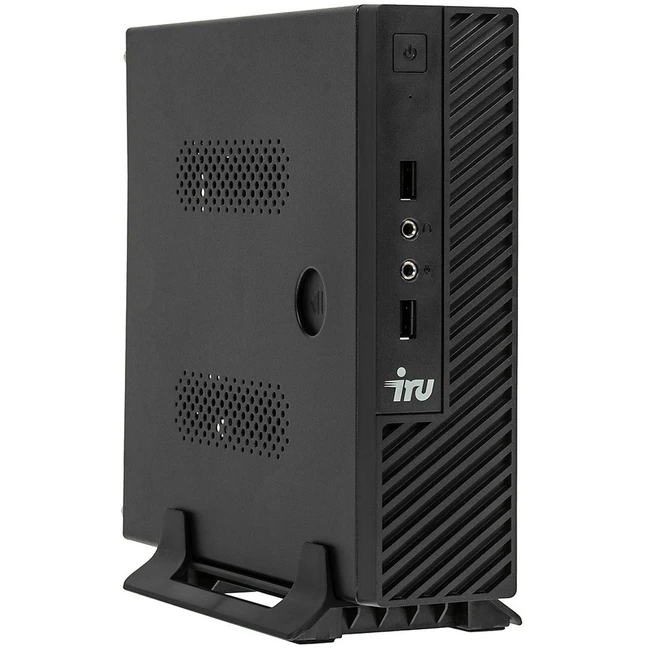 Персональный компьютер iRU Office 313 Slim 1393493 (Core i3, 9100, 3.6 ГГц, 8 Гб, DDR4-2400, SSD, Windows 10 Pro)