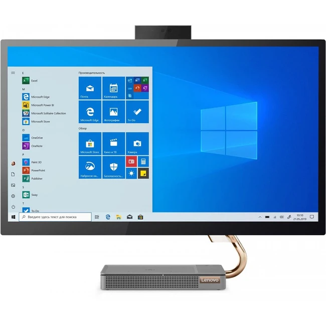 Моноблок Lenovo IdeaCentre AIO 5 27IMB05 F0FA0022RK (27 ", Intel, Core i5, 10400T, 2.0 ГГц, 8 Гб, HDD и SSD, 1 Тб, 512 Гб)