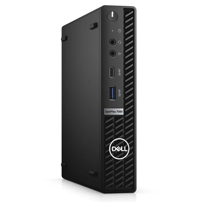 Персональный компьютер Dell Optiplex 7080 Micro 7080-6918 (Core i7, 10700, 2.9 ГГц, 16 Гб, DDR4-2933, SSD, Windows 10 Pro)