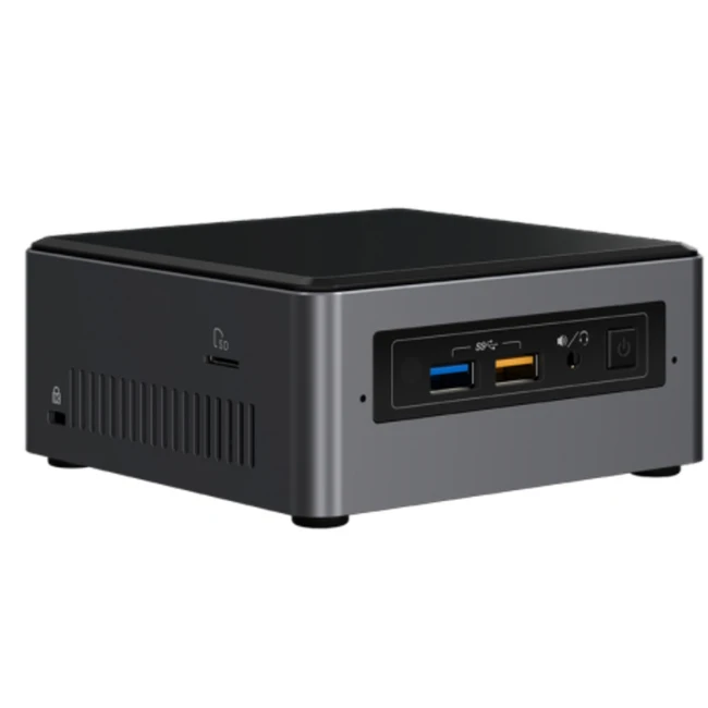 Персональный компьютер Mustek NUC Atlantech NUC7CJYH2120G110820P (Celeron, J4005, 2.0 ГГц, 4 Гб, DDR3-1866, SSD, Windows 10 Pro)