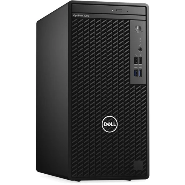 Персональный компьютер Dell Optiplex 3080 MT 3080-5122 (Core i3, 10100, 3.6 ГГц, 8 Гб, DDR4-2666, SSD, Linux)