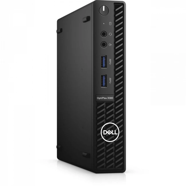 Персональный компьютер Dell Optiplex 7080 Micro 7080-5184 (Ryzen 7, 10700T, 2.0 ГГц, 8 Гб, DDR4-2666, SSD, Windows 10 Pro)