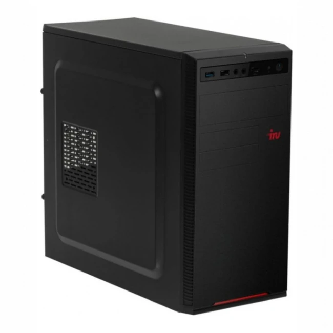 Персональный компьютер iRU IRU Home 313 TWR 1434781 (Core i3, 9100F, 3.6 ГГц, 8 Гб, DDR4-2400, HDD, Windows 10 Home)
