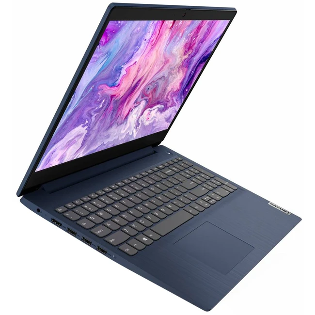 Ноутбук Lenovo IdeaPad 3 - Blue 81W40074RU (15.6 ", FHD 1920x1080 (16:9), AMD, Ryzen 3, 8 Гб, SSD, 256 ГБ, AMD Radeon Vega)